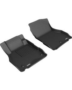 3D MAXpider 2018-2019 Nissan Kicks Kagu 1st Row Floormat - Black - L1NS11011509
