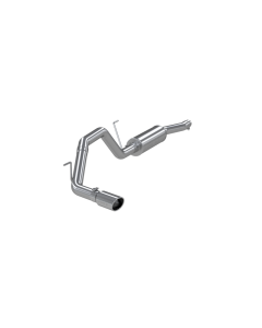 MBRP Aluminized Steel 3" Catback Single Side Nissan Titan 5.6L, Extended Cab/Crew Cab 2004-2006- MBR - S5400AL
