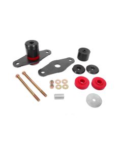 BMR 11-18 Dodge Challenger Motor Mount Polyurethane Bushing Upgrade Kit - Black Anodized - MM110