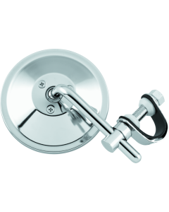 BikeMaster Universal Clamp On Mirror 4in Stem - 600006