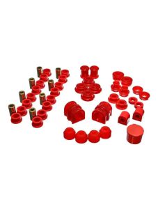 Energy Suspension 91-02 Saturn S Series Coupe/Sedan/Wagon Red Hyper-Flex Master Bushing Set - 18.18101R