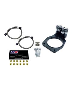 Nitrous Express 10-15 Chevrolet Camaro (5th Gen) EFI Nitrous Plate Conversion w/Attached Solenoids - NX931
