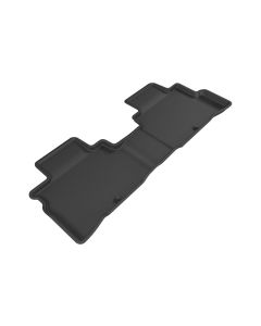 3D MAXpider 2015-2018 Nissan Murano Kagu 2nd Row Floormats - Black - L1NS08321509