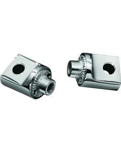 Kuryakyn Non-Pivot Splined Male Adapter Chrome - 8883