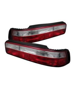 Spyder Acura Integra 90-93 2Dr Euro Style Tail Lights Red Clear ALT-YD-AI90-RC - 5000187