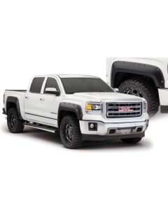 Bushwacker 14-15 GMC Sierra 1500 Pocket Style Flares 4pc - Black - 40960-02