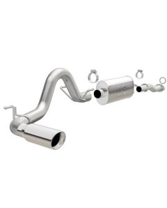 MagnaFlow Cat-Back 2016 Toyota Tacoma 3.5L V6 SS 3in Single Pass Side Exit Rear 4in Tip - 19291