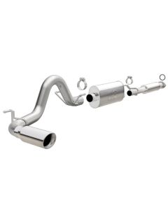 MagnaFlow Cat-Back 2016 Toyota Tacoma TRD 3.5L V6 SS 3in Single Pass Side Exit Rear 4in Tip - 19293