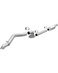 MagnaFlow 2018+ Jeep Wrangler 3.6L SS Driver Side Rear Exit w/o Tip Cat-Back Exhaust - 19386