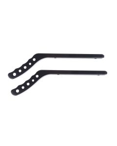 Rugged Ridge Aluminum Grab Handles Rear Pair Black 07-18 Jeep Wrangler JK/JKU - 13505.52