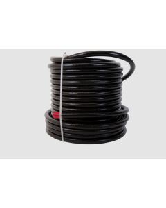 Aeromotive PTFE SS Braided Fuel Hose - Black Jacketed - AN-08 x 12ft - 15326
