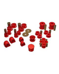 Energy Suspension 02-06 Subaru Impreza/WRX Red Hyper-Flex Master Bushing Set - 19.18101R