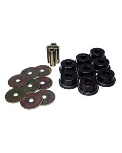Energy Suspension 05-09 Subaru Legacy Rear Subframe Bushing Set - Black - 19.4102G