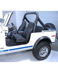 Rugged Ridge High-Back Front Seat Non-Recline Black 76-02 CJ&Wrangl - 13401.01