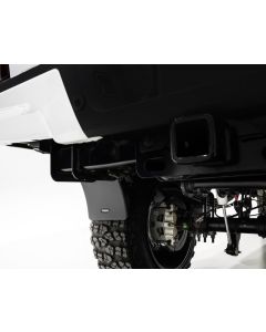Bushwacker 14-21 Toyota Tundra Trail Armor Rear Mud Flaps (Fits Pocket Style Flare) - MUD-30040