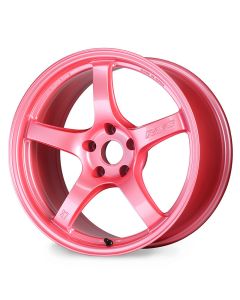 Gram Lights 57CR 18x8.5 +37 5-114.3 Sakura Pink Wheel (Special Order No Cancel) - WGCRV37EPP