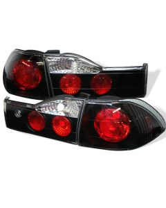 Spyder Honda Accord 01-02 4Dr Euro Style Tail Lights Black ALT-YD-HA01-4D-BK - 5003959