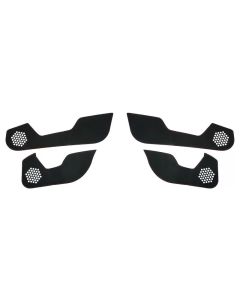 Revel GT Design Kick Panel Cover (Red Stitch) 18-19 Honda Civic Type-R / Hatchback - 4 Pieces - 1TR5GDAH01R