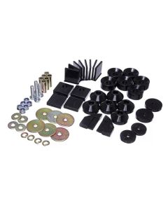 Energy Suspension 86-95 Suzuki Samurai Black Body Mount Set - 1.4101G