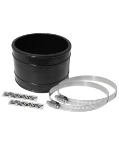 aFe Magnum FORCE Cold Air Intake System Spare Parts Kit (4in ID x 3in L) Straight Coupler - Black - 59-00011