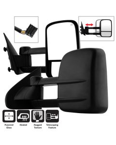 xTune Chevy Silverado 14-15 POWER Heated Telescoping Mirror - SET MIR-CSIL14-PWH-SET - 9936364