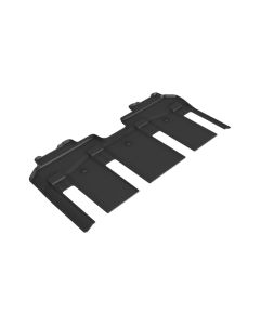 3D MAXpider 21-24 Toyota Sienna Kagu 2nd Row Floormats - Black - L1TY27621509