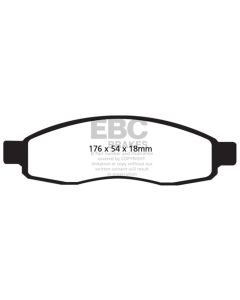 EBC 04-05 Infiniti QX56 5.6 Greenstuff Front Brake Pads - DP61698