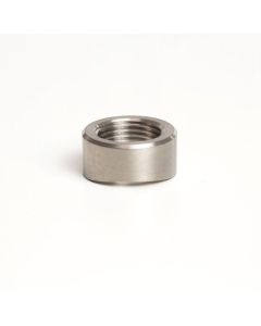 Ticon Industries Titanium O2 Sensor Bung 2.75in to 5in Tubing (M18x1.5) - Coped End - 104-00100-5000