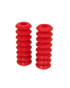 Prothane Universal Coil Spring Inserts - 10.5in High - Red - 19-1705