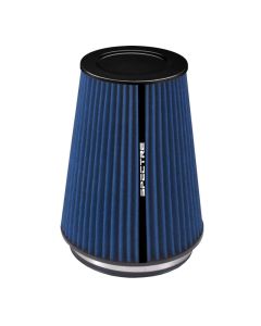 Spectre HPR Conical Air Filter 6in. Flange ID / 7.719in. Base OD / 5.219in. Top OD / 10.25in. H - HPR0881B