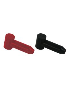 Moroso Battery Disconnect Switch Boots - 1 Black - 1 Red (Use w/Part No 74100/74101/74102/74106) - 74110