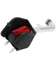 Spectre 2018 Jeep Wrangler V6-3.6L F/I Air Intake Kit - Polished w/Red Filter - 9089