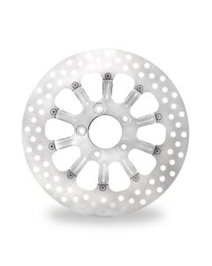 Performance Machine Disc/Carr 11.8 Revel Fr - Chrome - 0133-1800RELS-CH