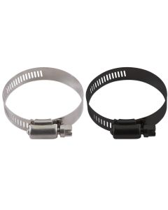 Mishimoto High-Torque Worm Gear Clamp 0.71in.-0.1.26in. (18mm-32mm) - Pack of 10 (Black) - MMCLAMP-WG-32HTBK
