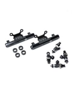 DeatschWerks 04-06 Subaru STI/LGT Side Feed to Top Feed Fuel Rail Conv Kit w/ 2200cc Injectors - 6-101-2200