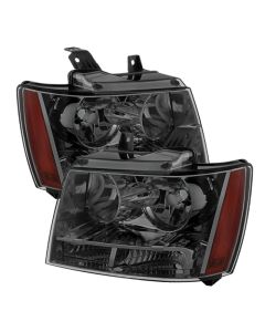 xTune Chevy Suburban 1500/2500 07-14 Crystal Headlights Smoke HD-JH-CSUB07-AM-SM - 9022784