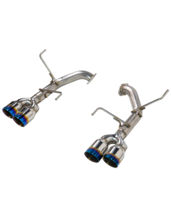 Remark 2022+ Subaru WRX (VB) 3.5in Axleback Exhaust w/ Burnt Stainless Double Wall Tip - RO-TTVB-D