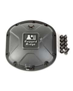 Rugged Ridge Boulder Aluminum Differential Cover Dana 30 Black - 16595.13