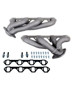 BBK 87-95 Ford F150 Truck 5.0 302 Shorty Unequal Length Exhaust Headers - 1-5/8 Titanium Ceramic - 3510