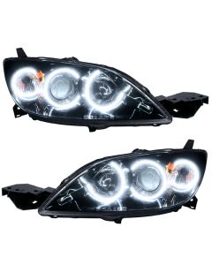 Oracle 04-09 Mazda 3 SMD HL - 4DR - Halogen Style - White - 8174-001