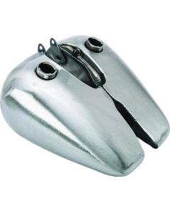 Bikers Choice 36-84 Big Twin 5 Gallon Fatbob Tanks Cam Style Caps 22MM Petcock Pr - 488806