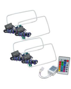 Oracle Ford F250 08-10 Halo Kit - ColorSHIFT w/ Simple Controller - 2249-504