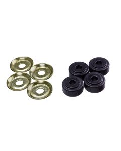 Energy Suspension Black Shock Tower Bushing Set 7/8in Nipple 3/8in ID 1-1/4in OD - 9.8177G