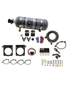 Nitrous Express 13-17 Dodge Viper (Gen-V) Nitrous Plate Kit (50-400HP) w/12lb Bottle - 20970-12