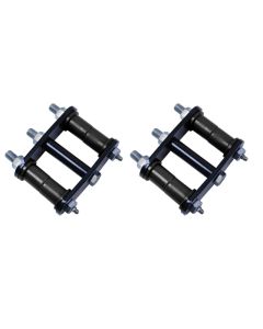 Rugged Ridge HD Rear Leaf Spring Shackles 76-86 Jeep CJ - 18265.11