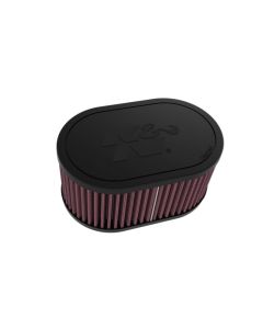 K&N 2-1/8in DUAL FLG 6-1/4 X 4inOD 3inH Universal Clamp-On Air Filter - RU-3510