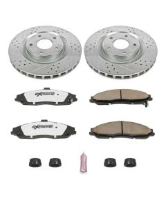 Power Stop 05-07 Cadillac XLR Front Z26 Street Warrior Brake Kit - K1417-26