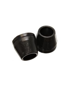 Energy Suspension 70-78 Nissan 240Z/260Z/280Z Black Front and Rear McPherson Strut Bump Stop Set - 7.6104G