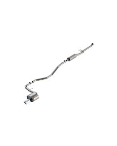 Borla 22-24 Honda Civic Sport 2.25in S-Type Cat Back 4in Tip - Bright Chrome - 140941
