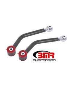 BMR 08-17 Challenger Upper Control Arms Single Adj. Rod Ends (Polyurethane) - Black Hammertone - UCA111H